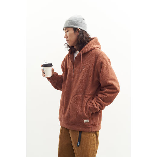 吃茶去chichaqu抓绒套头衫卫衣 商品图3