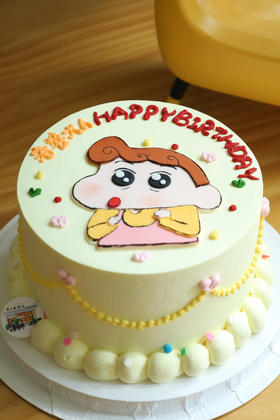 手绘翻糖可爱小葵