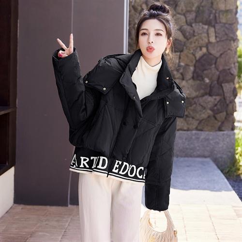 加厚韩系减龄漂亮，小个子短款休闲羽绒服HR-MYL8211 商品图2
