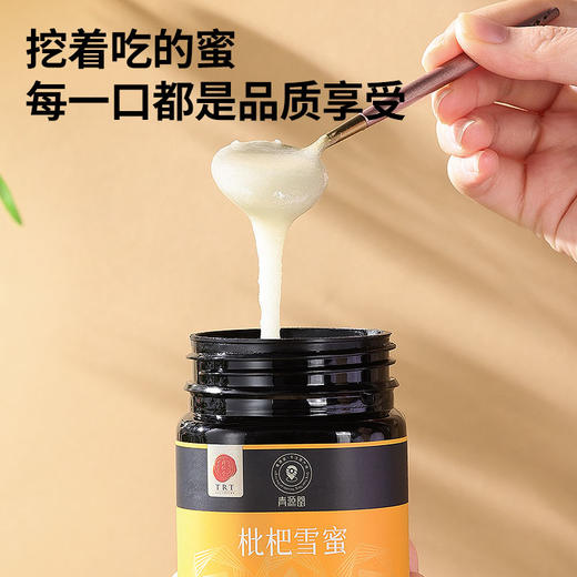 【正宗同仁堂品牌】北京同仁堂 青源堂 蜂蜜 枇杷雪蜜250克 源自黄山 细腻清香 低温结晶SY 商品图5