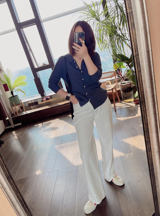 福利款环保牛仔宽腿裤水洗次品微瑕 商品图3