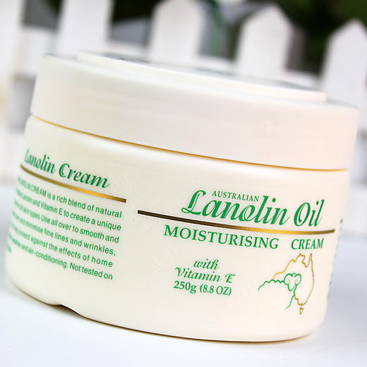 「全家可用的面霜」澳洲GM绵羊油ve霜滋养膏面霜身体乳250g/瓶保湿补水【下单2瓶装赠护手霜1支】 商品图2