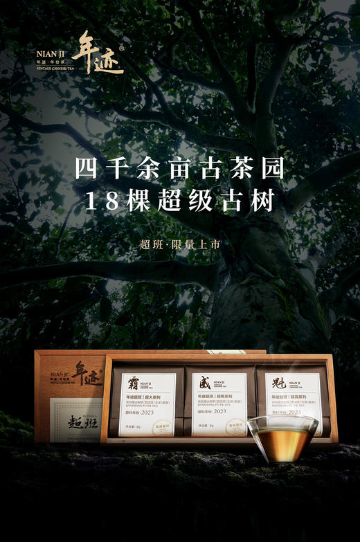 年迹 超班▪老班章古树茶2023年 商品图5