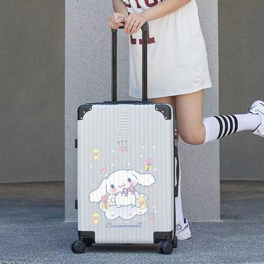 【涂鸦行李箱！轻盈有度】新款女网红学生拉杆箱，韩版万向轮静音密码箱旅行子母箱，缓震防折 多档位调节 操作简单 自在不凡 商品图9