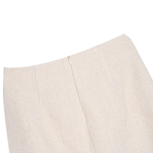 VIVIAN LIU薇薇安刘TR2354003秋女装新款高腰纽扣装饰前开叉半裙 商品图3