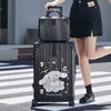 【涂鸦行李箱！轻盈有度】新款女网红学生拉杆箱，韩版万向轮静音密码箱旅行子母箱，缓震防折 多档位调节 操作简单 自在不凡 商品缩略图11
