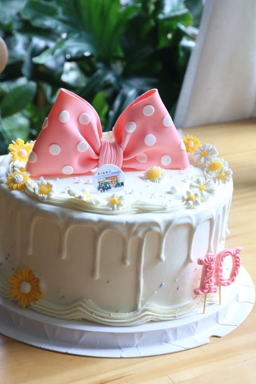 粉色波点小花蝴蝶结 商品图5