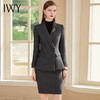 IWY/秋冬款西装套裙女加厚羊毛职业裙装时尚售楼部工作服CS1907 商品缩略图1
