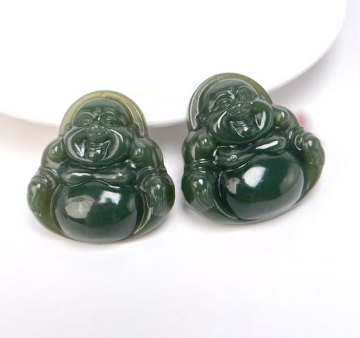 和田玉吊坠-大佛公 商品图0