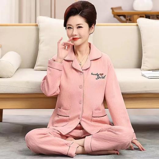 秋冬居家睡衣  可外穿舒适睡衣套装 商品图1