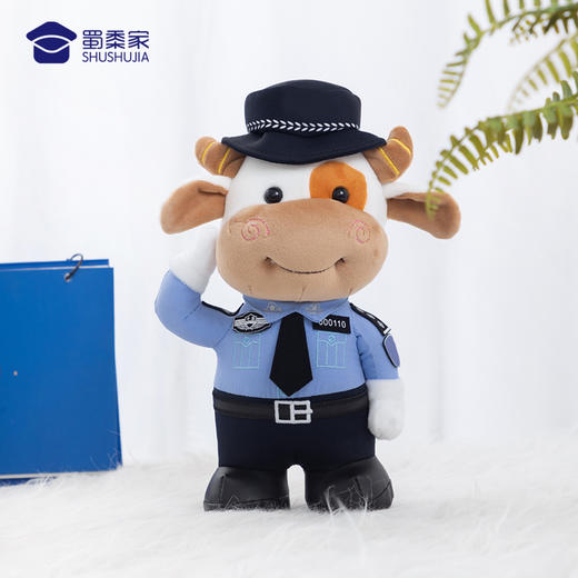 【萌萌可爱牛公仔（可定制）】情侣公仔毛绒玩具公仔玩偶布娃娃可爱抱枕毛绒玩具 商品图4