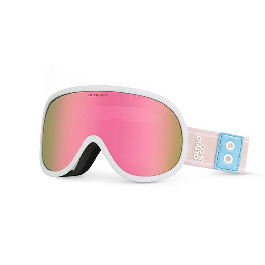 OLIVIOCO 滑雪镜护目镜儿童成人双层防雾滑雪眼镜男女款滑雪装备4-10岁 商品图2