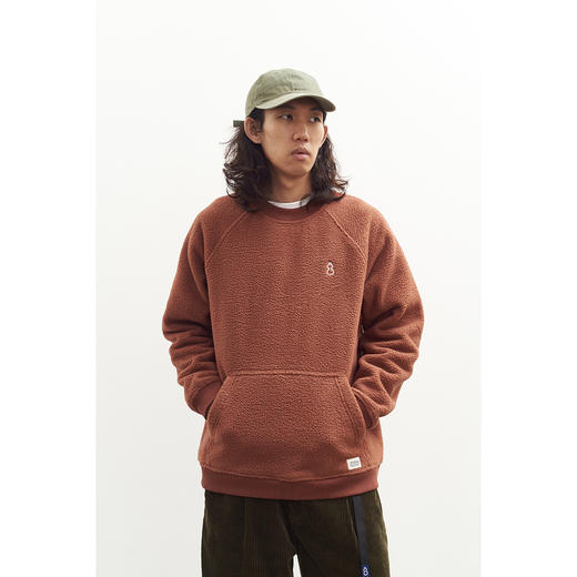 吃茶去chichaqu圆领抓绒卫衣 商品图4