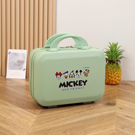 【轻装出行！一箱搞定所有】新款手提箱时尚旅行收纳箱，化妆箱大容量伴手礼学生卡通箱，小巧可爱 出门携带也方便，云感出行 弹力松紧带 商品图7