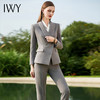 IWY/高级感加厚灰色西装套装女修身时尚英伦风面试正装商务经理工作服CP1473 商品缩略图1