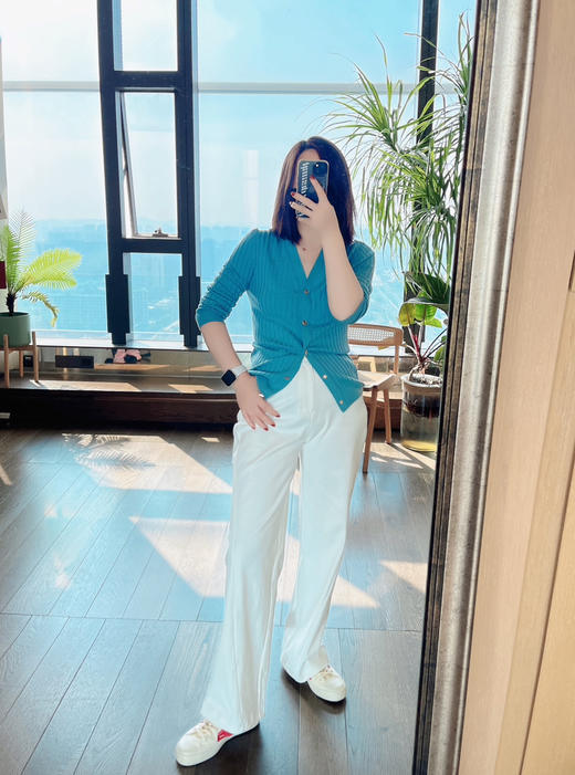 福利款环保牛仔宽腿裤水洗次品微瑕 商品图1