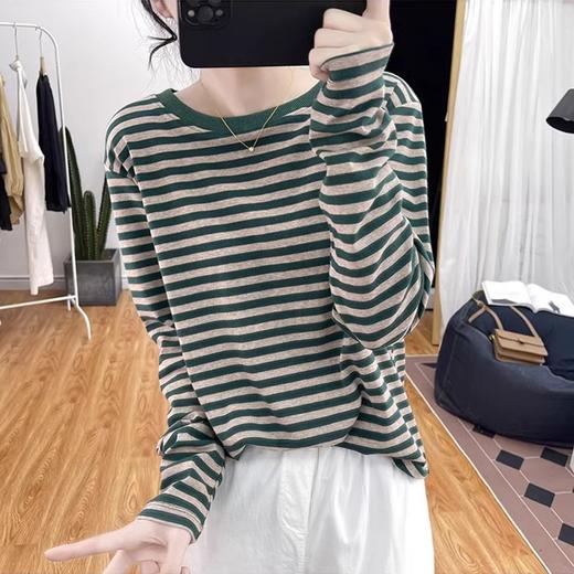 裁缝学苑AQ222长袖t恤纸样女宽松减龄上衣圆领复古打底衫样衣裁剪 商品图3