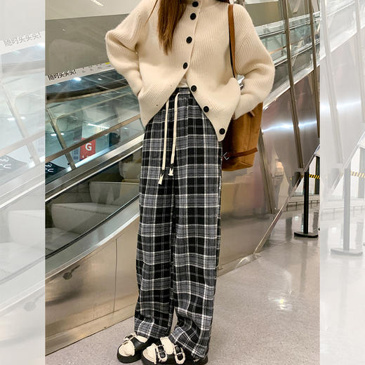 【179元任选2件】最后一波现货！加绒格子裤 商品图1