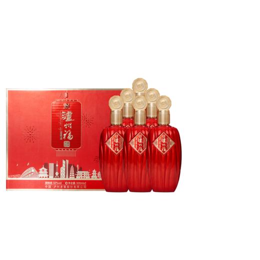 【酒厂直营】 52度 泸州福酒盛事共享500ml*2*3 泸州老窖官方旗舰店 商品图0