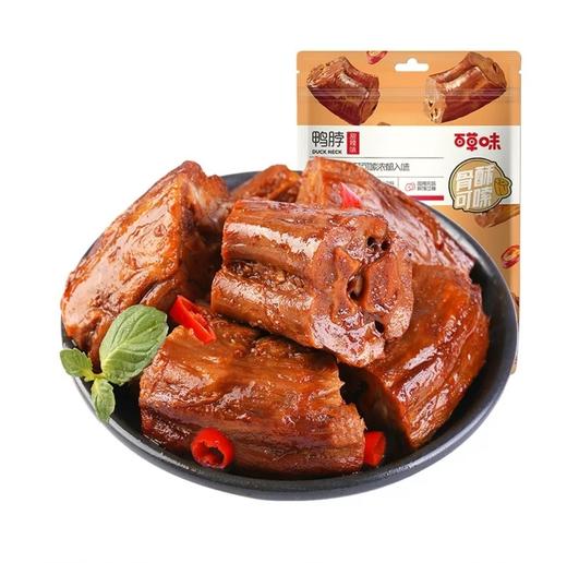 百草味鸭脖甜辣味110g 商品图0