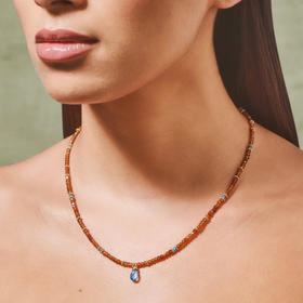 订购8周到｜Tityaravy-TAPAZ-石榴石 项链［法国设计师］