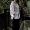 裁缝学苑AS131新中式盘扣圆领衬衫纸样女装长袖打底上衣小衫样板 商品缩略图3