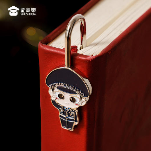 【110书签】设计书签彰显独特情怀精致镀色不易掉色Q萌小巧送礼礼品礼物 商品图0