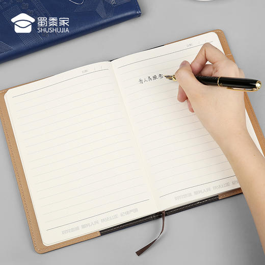【纪念笔记本】办公文具用品  加厚软抄本记事本商务日记本 文创礼品礼物 商品图4