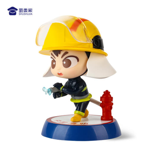 【消防员公仔】烈火英雄公仔手办 创意桌面装饰玩具摆件送礼礼品礼物 商品图2