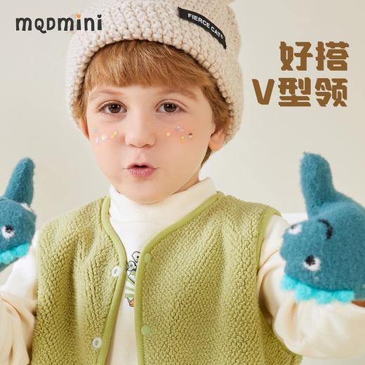 【清仓捡漏】【80-130】【MQDmini】男女童背心坎肩保暖加绒马甲 商品图8