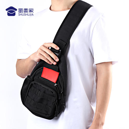 【多功能战术胸包】大容量单肩背包 多功能户外斜挎包 商品图3