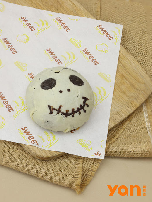 万圣节骷髅头（巧克力麻薯） 商品图0