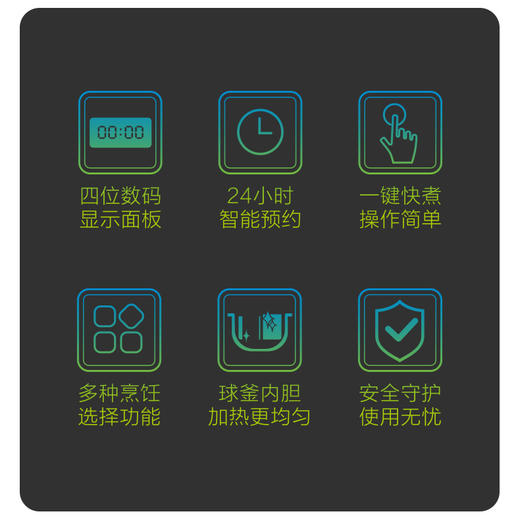 SC5401A/5502A 电饭煲 商品图1