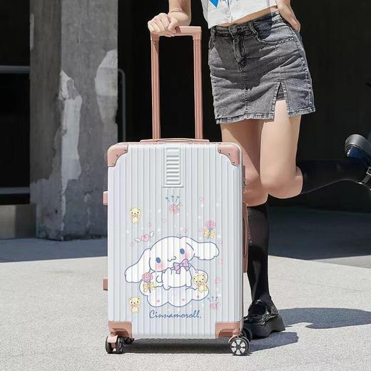 【涂鸦行李箱！轻盈有度】新款女网红学生拉杆箱，韩版万向轮静音密码箱旅行子母箱，缓震防折 多档位调节 操作简单 自在不凡 商品图8