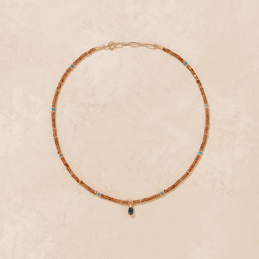 订购8周到｜Tityaravy-TAPAZ-石榴石 项链［法国设计师］ 商品图1