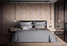 【6F】英国进口长绒棉刺绣四件套--尔