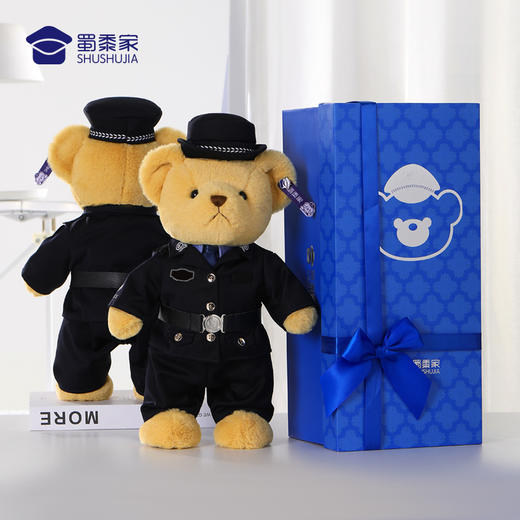 【制服站姿熊阿正&小艺】可定制小熊玩偶儿童毛绒玩具公仔布娃娃送礼礼品礼物 商品图4