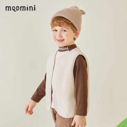【清仓捡漏】【80-130】【MQDmini】男女童背心坎肩保暖加绒马甲 商品图7