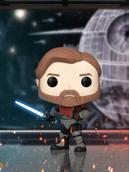 Funko POP Star Wars Clone Wars Mando Obi Wan电影星球大战克隆战争欧比旺手办 68283 商品图2
