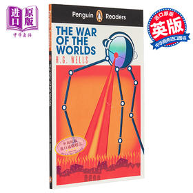 预售 【中商原版】企鹅阅读1级 世界大战 ELT分级读物 The War of the Worlds 英文原版 H.G. Wells H G 威尔斯