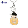 【平安喜乐钥匙扣】萌翻天的烤漆钥匙扣 趣味设计钥匙扣精致镀色不易掉色小巧精致独特彰显独特情怀 商品缩略图0