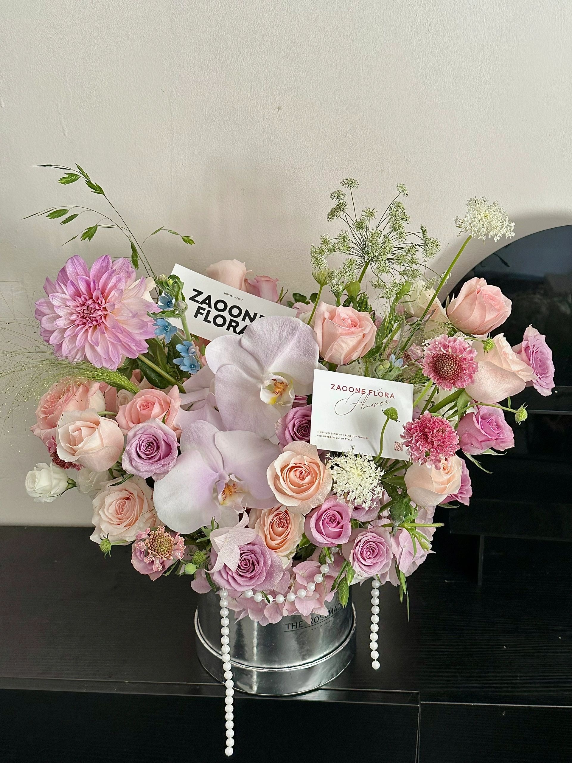 【中号】奥斯卡套二抱抱桶银色/黑色/白色（24*24*22CM）