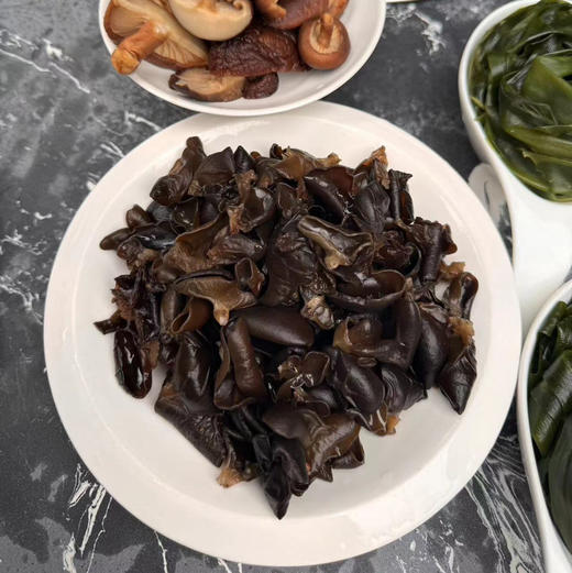 【秦岭野生干木耳 | 青川秋耳】秦岭大巴山深处自然生长 肉质鲜嫩口感顺滑 轻薄不压秤 约17倍泡发率 商品图10