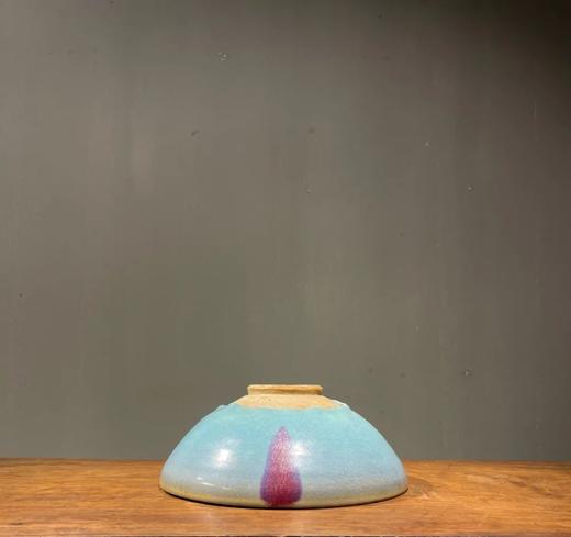 钧窑紫红斑天青釉大碗，顺丰包邮 商品图3