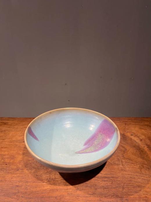 钧窑紫红斑天青釉大碗，顺丰包邮 商品图8