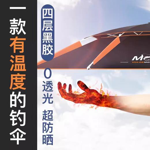 佳钓尼伏魔钓鱼伞万向大钓伞防暴雨专用太阳垂钓遮阳雨伞2023新款 商品图2