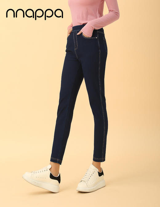 超细滑爽四面弹牛仔铅笔裤PA29262 商品图1