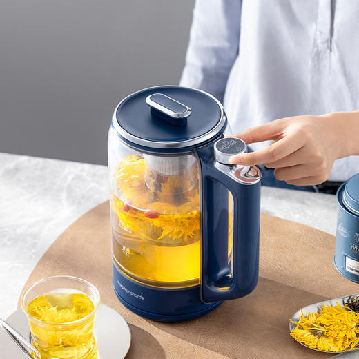 摩飞智能养生壶MR6089 多段恒温玻璃花茶壶智能恒温烧水壶1.5L大容量 商品图10