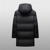 【90白鹅绒】罗蒙秋冬羽绒服男士中长款休闲连帽时尚保暖羽绒服外套男 商品缩略图1