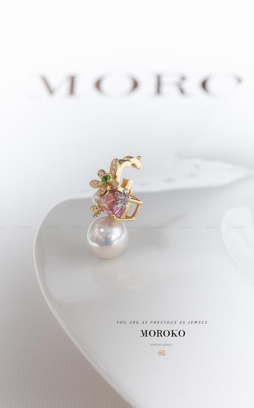 花开无声套系「项链&耳钉」 商品图3